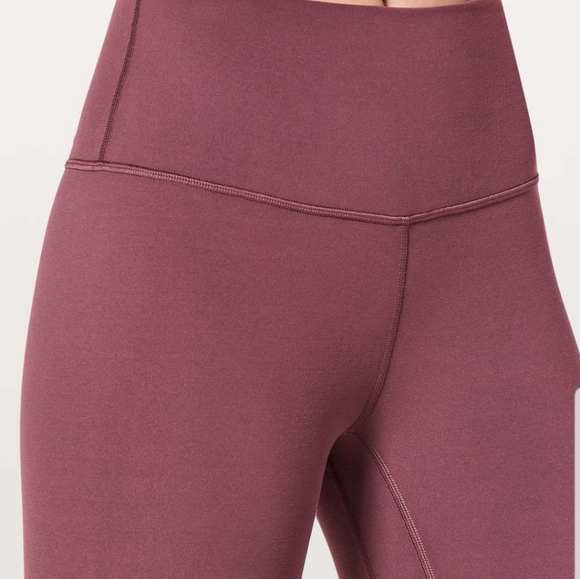 lululemon athletica Pants - Rare Lululemon align so merlot 25" Sz 6